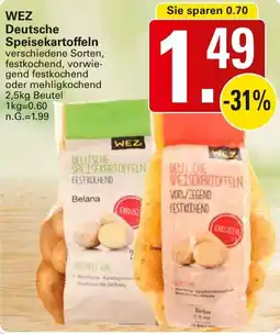 WEZ WEZ Deutsche Speisekartoffeln Angebot