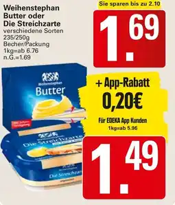 WEZ Weihenstephan Butter oder Die Streichzarte Angebot