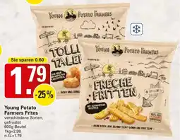 WEZ Young Potato Farmers Frites Angebot