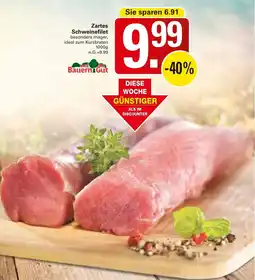 WEZ Zartes Schweinefilet Angebot