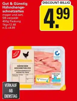 WEZ Gut & Günstig Hähnchenge- schnetzeltes Angebot
