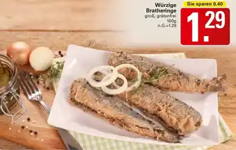 WEZ Würzige Bratheringe Angebot