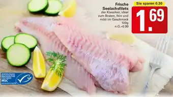 WEZ Frische Seelachsfilets Angebot