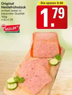 WEZ MÜLLER' Original Heidefrühstück Angebot