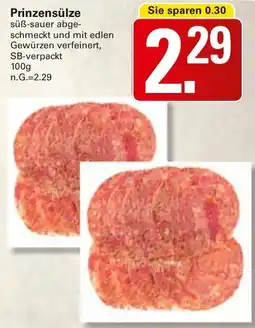 WEZ Prinzensülze Angebot