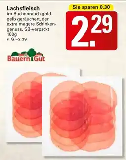 WEZ Bauern Gut Lachsfleisch Angebot