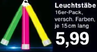 Jawoll Leuchtstäbe Angebot