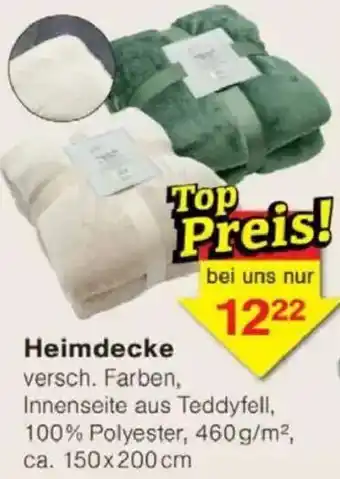 Jawoll Heimdecke Angebot