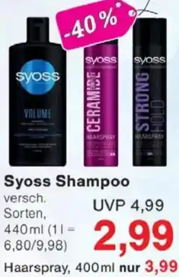 Jawoll Syoss Shampoo Angebot