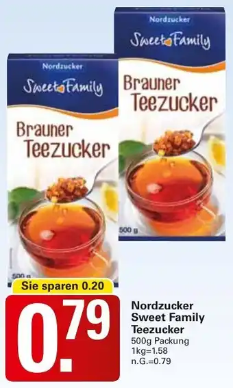 WEZ Nordzucker Sweet Family Teezucker Angebot