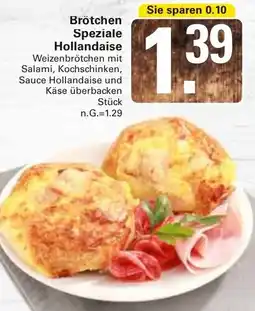WEZ Brötchen Speziale Hollandaise Angebot