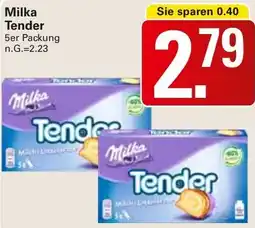WEZ Milka Tender Angebot