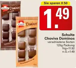 WEZ Schulte Choviva Dominos Angebot