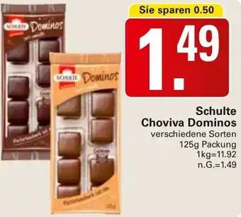WEZ Schulte Choviva Dominos Angebot