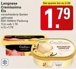 WEZ Langnese Cremissimo Eis Angebot