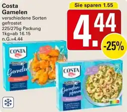 WEZ Costa Garnelen Angebot