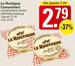 WEZ Le Rustique Camembert Angebot