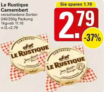 WEZ Le Rustique Camembert Angebot