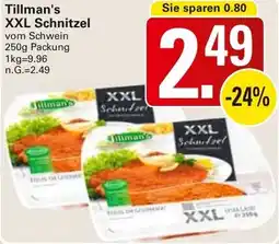 WEZ Tillman's XXL Schnitzel Angebot