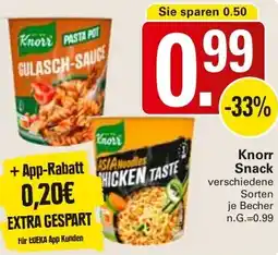 WEZ Knorr Snack Angebot