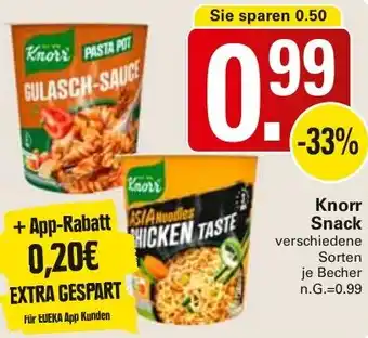 WEZ Knorr Snack Angebot