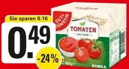 WEZ Gut & Günstig Tomaten passiert Angebot