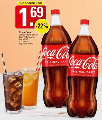 WEZ Coca Cola Angebot