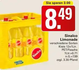WEZ Sinalco Limonade Angebot