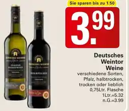 WEZ Deutsches Weintor Weine Angebot