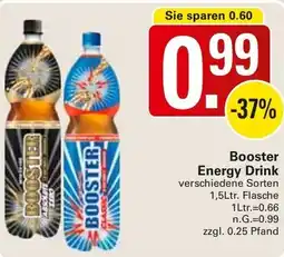 WEZ Booster Energy Drink Angebot