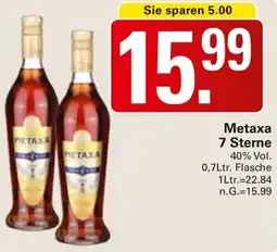 WEZ Metaxa 7 Sterne Angebot