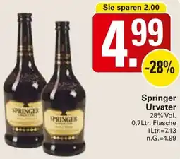 WEZ Springer Urvater Angebot