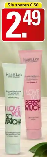 WEZ Jean & Len Handcreme Angebot