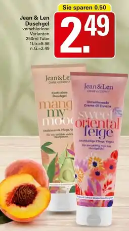 WEZ Jean & Len Duschgel Angebot