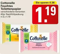 WEZ Cottonelle Feuchtes Toilettenpapier Angebot
