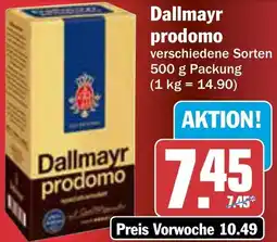 AEZ Dallmayr prodomo Angebot