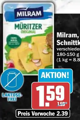 AEZ Milram, Frico Schnittkäse Angebot