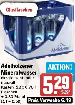AEZ Adelholzener Mineralwasser Angebot