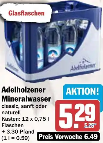 AEZ Adelholzener Mineralwasser Angebot