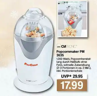 Famila Nord West Ciatronic Popcornmaker Pm 3635 Angebot