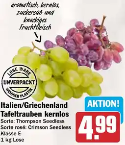 AEZ Italien/Griechenland Tafeltrauben kernlos Angebot