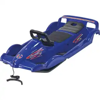 Netto Marken-Discount AlpenGaudi DoubleRace Schlitten versch. Farben blau Angebot
