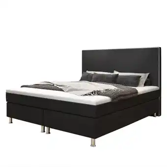 Netto Marken-Discount Inter Trading Boxspringbett King De Luxe, schwarz Angebot