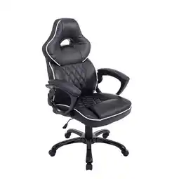 Netto Marken-Discount TPFLiving Bürostuhl Bigo 180 Kunstleder Weiß Angebot