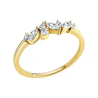 Netto Marken-Discount Celesta Gold Ring 375/- Gelbgold Zirkonia Angebot