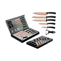 Netto Marken-Discount 6 Teiliges Messer-Set aus hochwertigem Edelstahl Brotmesser Fleischmesser Angebot