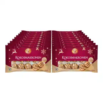Netto Marken-Discount Santa Claus in Town Kokosmakronen 250 g, 18er Pack Angebot