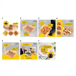 Netto Marken-Discount Rachs KOCHWERK Backpapier Schalen für Heißluft-Fritteusen 100er-Set Angebot