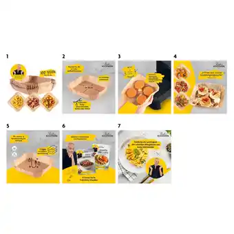 Netto Marken-Discount Rachs KOCHWERK Backpapier Schalen für Heißluft-Fritteusen 100er-Set Angebot