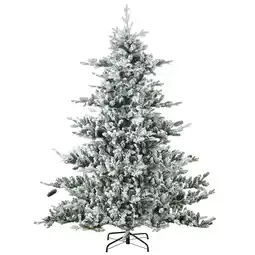 Netto Marken-Discount HOMCOM Weihnachtsbaum PE, Kunststoff, Stahlrohre Angebot